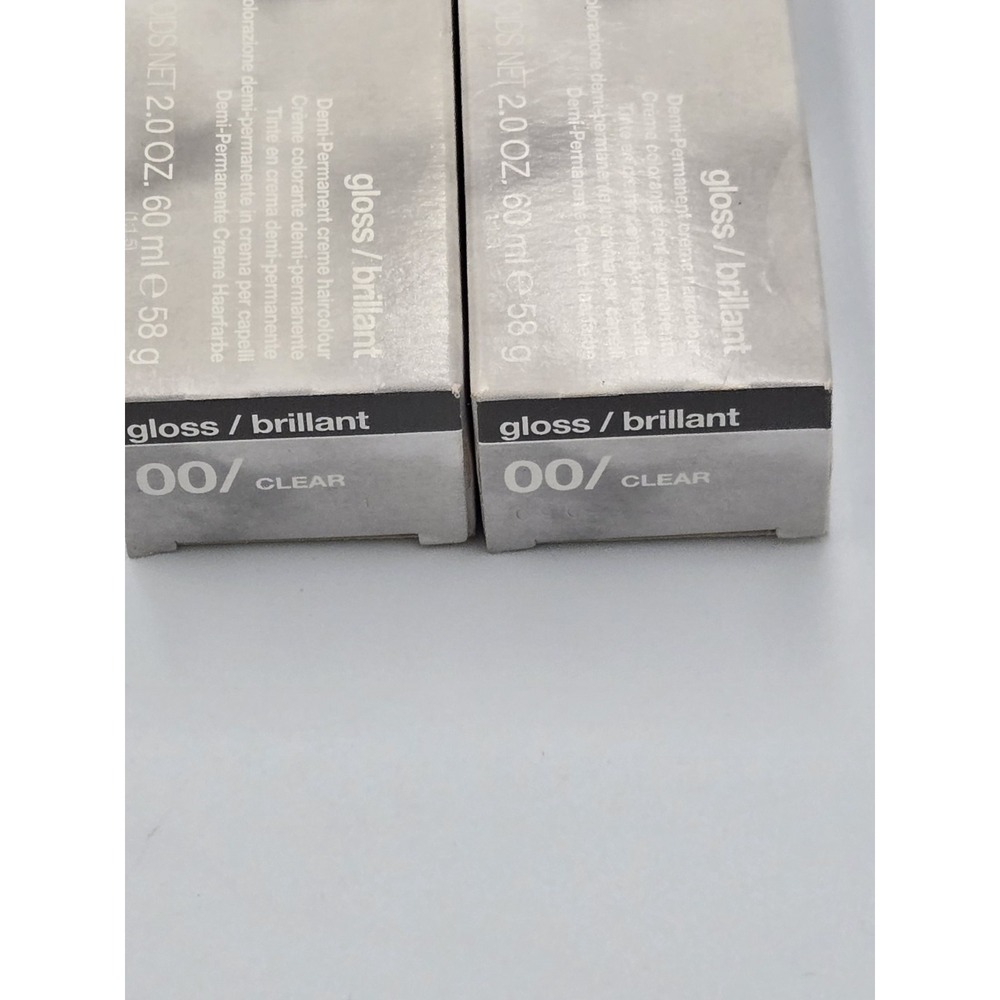 TIGI Copyright Colour 00 Clear Gloss/Brilliant‎  Lot Of 2 2oz